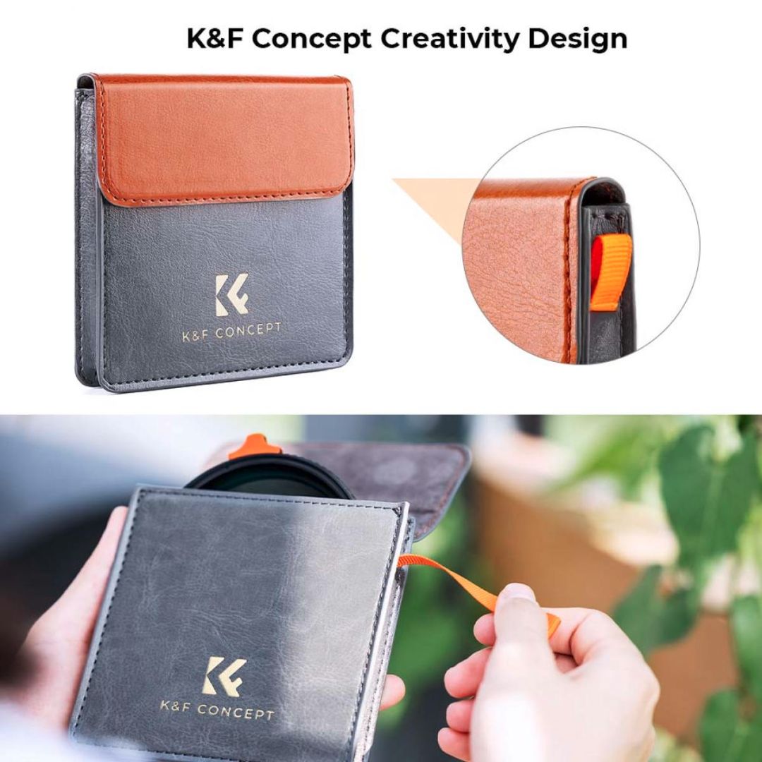 K&F Concept 49mm Variable ND Filter ND3-ND1000 (1.5-10 Stops) Ultra-thin HD Nano-X Series KF01.2004 - 6